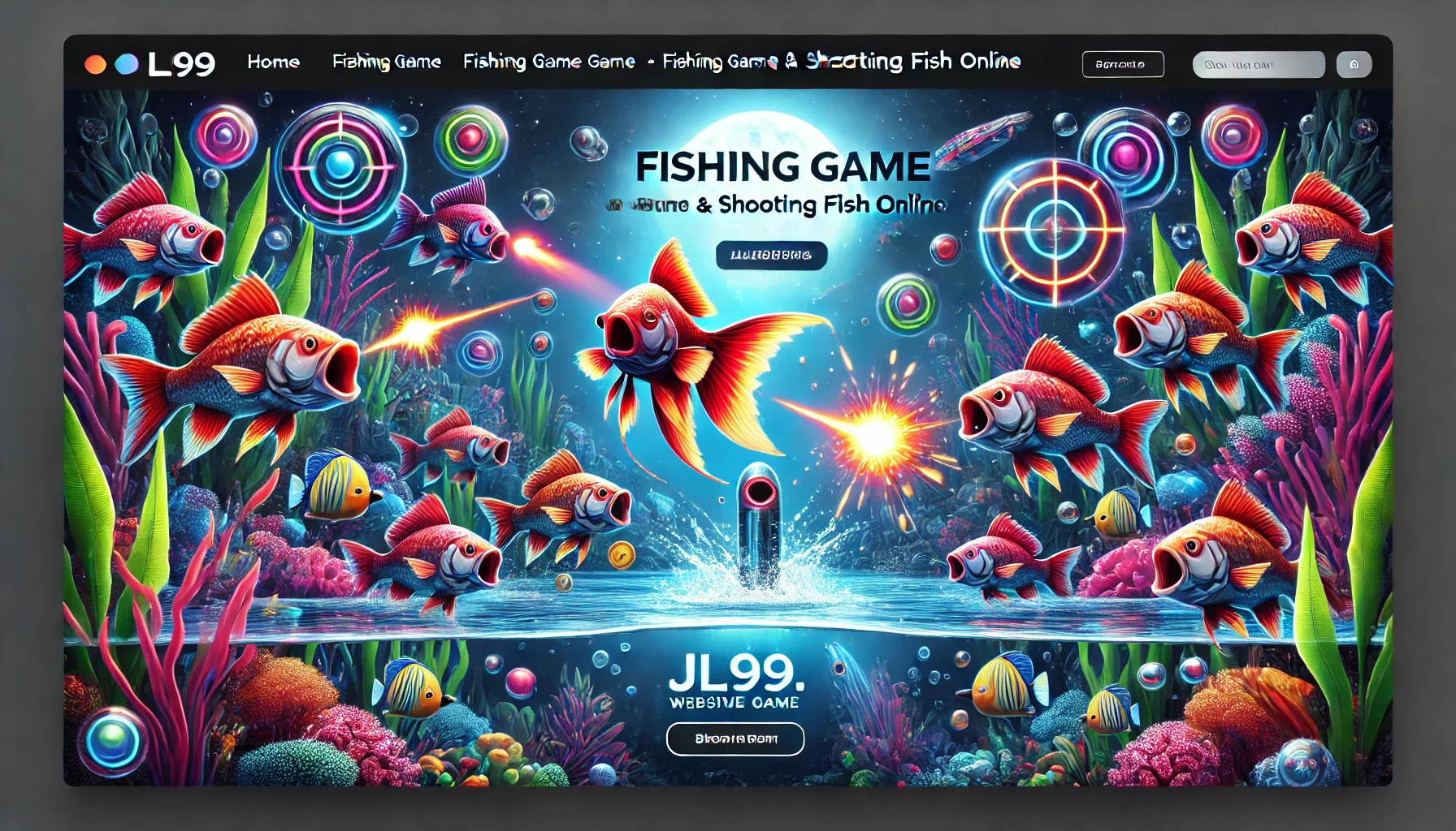 Fishing game mobile interface sa jl99.pro